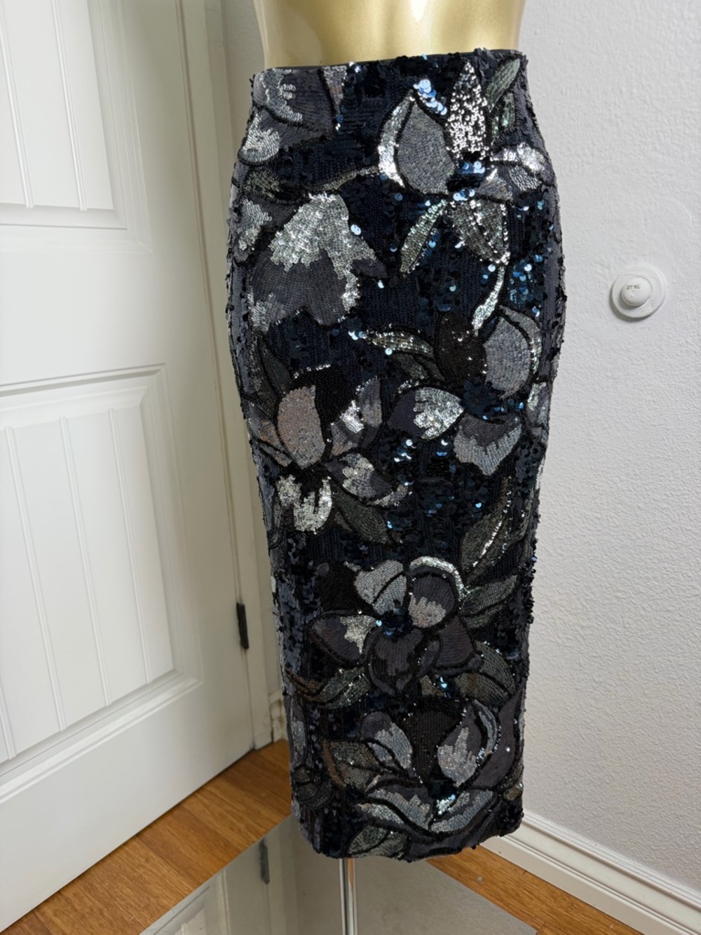 Le Superbe Midnight Garden skirt S - Picture 5 of 11
